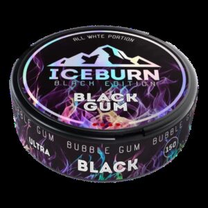 Iceberg - Black edition - 150mg - Black Gum - Bubble Gum